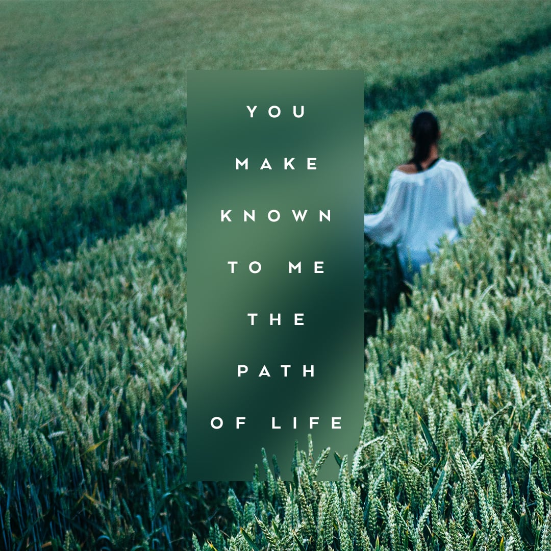 You Make Known the Path of Life