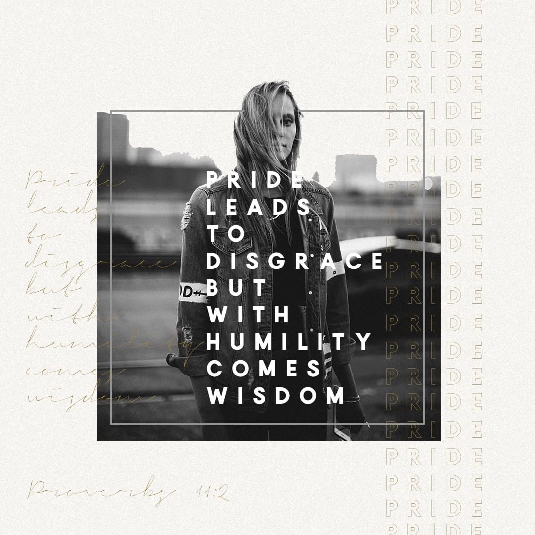 Pride leads to disgrace