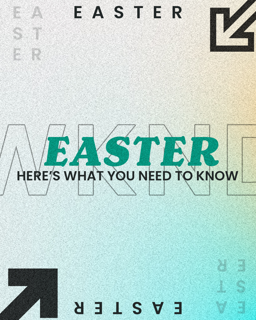 Easter Wknd here’s what you need to know