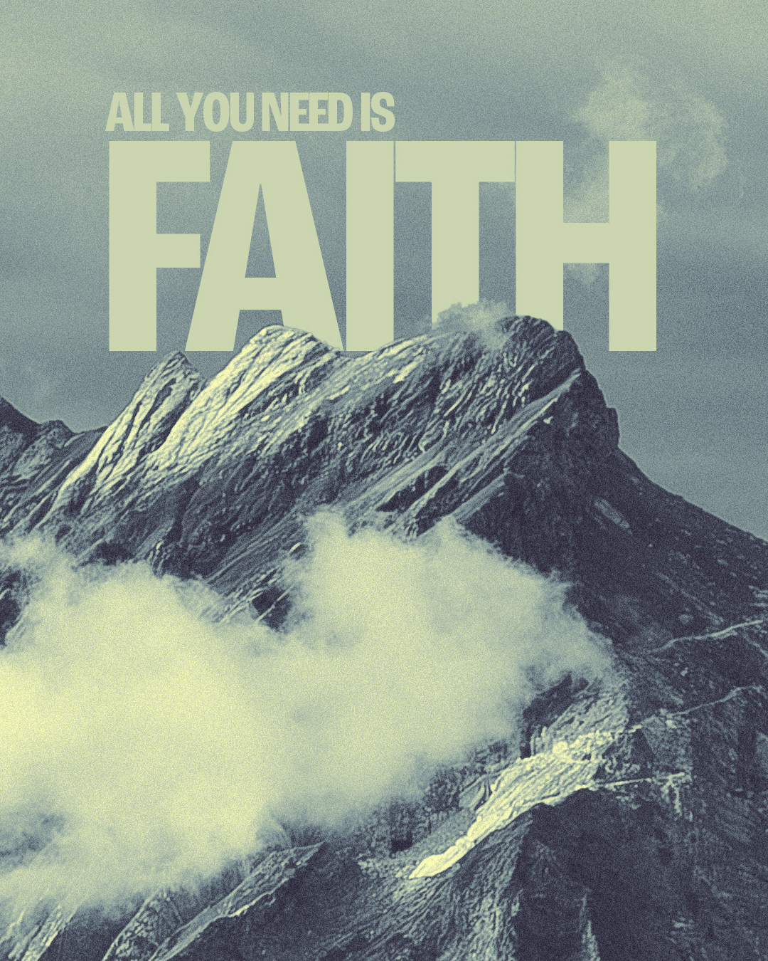 All you need is faith