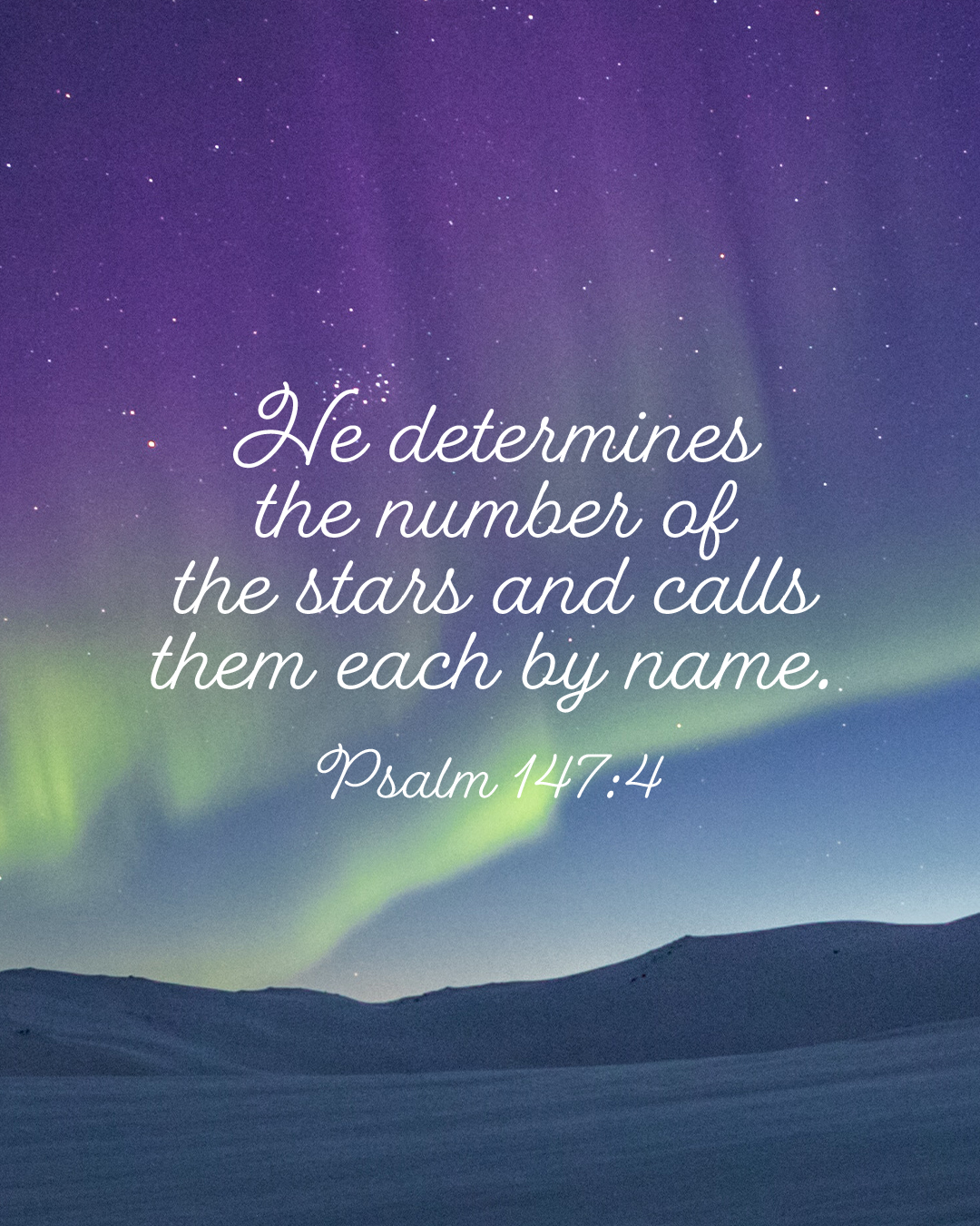 Psalm 147:4
