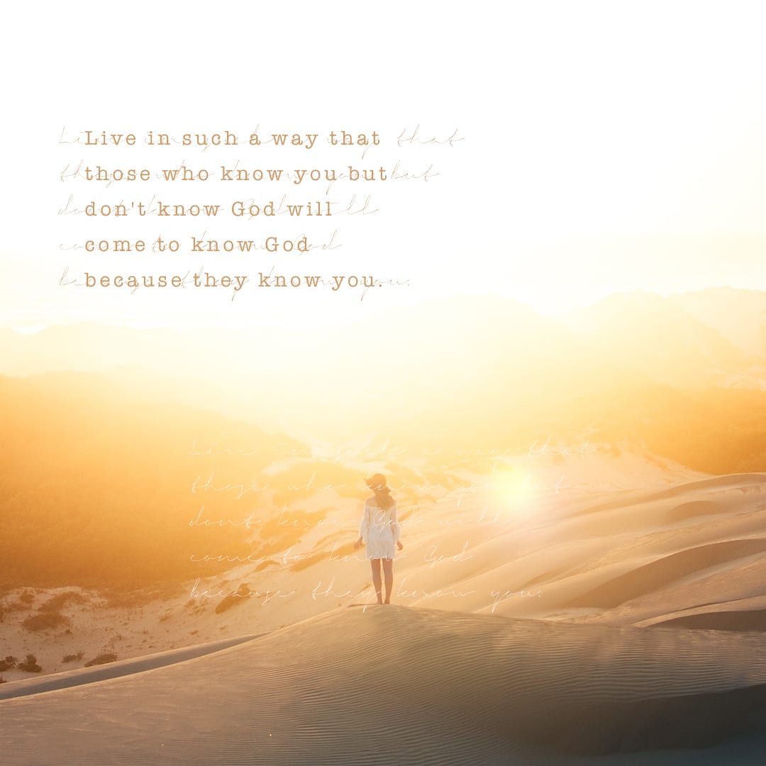 Live in such a way…